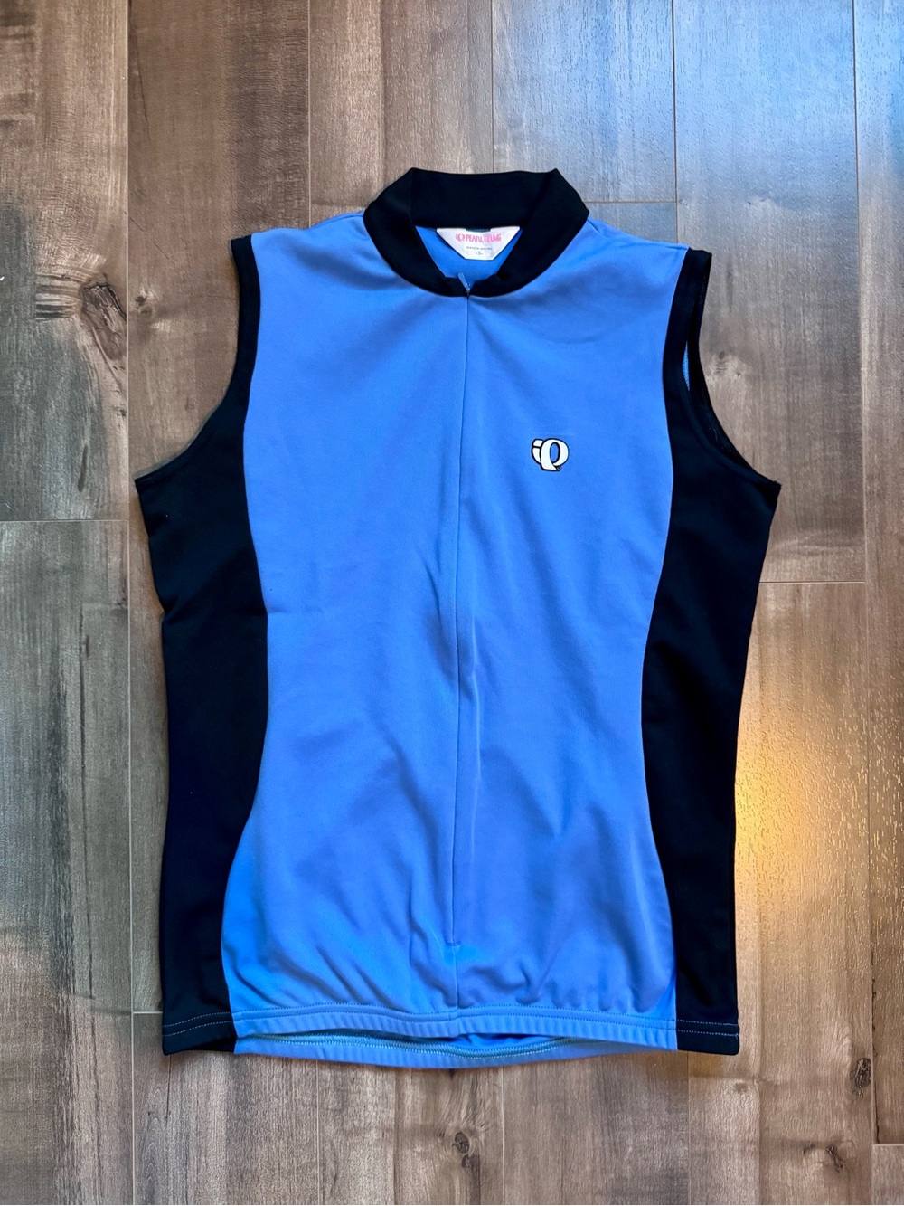 Pearl Izumi Blue and Black Cycling Jersey Top